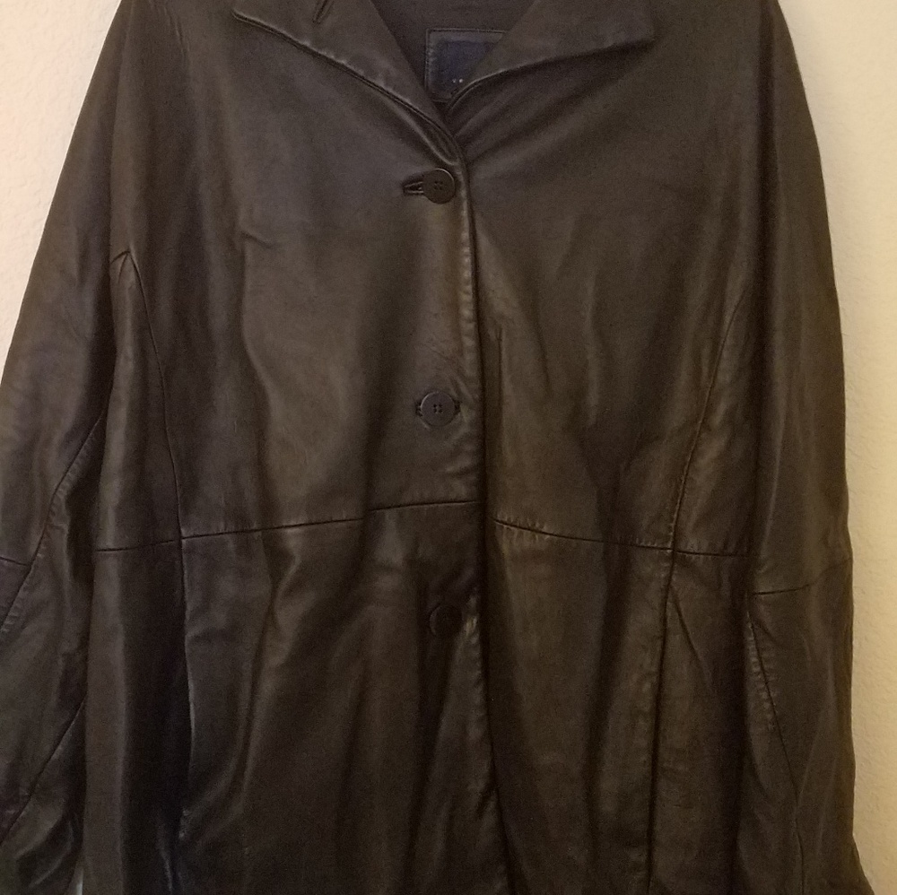 Leather jacket